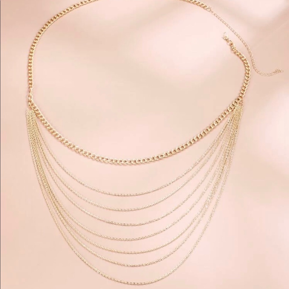 Layered waist chain
